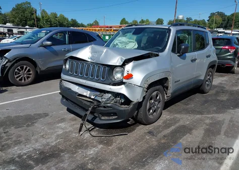 2018 Jeep Renegade Sport Fwd из США, поврежденный, VIN ZACCJAAB1JPH19642